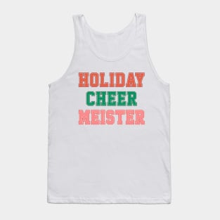 Holiday cheer meister varsity design Tank Top